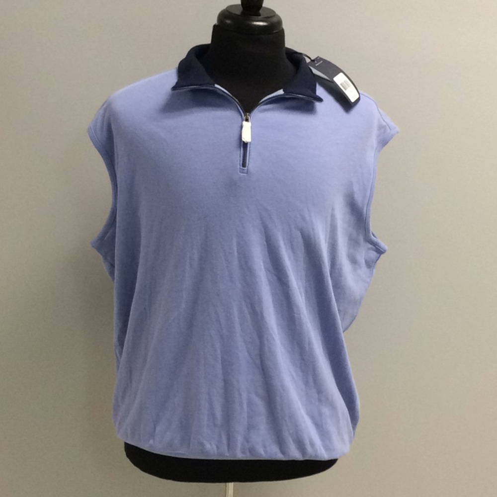 Ralph Lauren Blue “Polo Golf” vest.